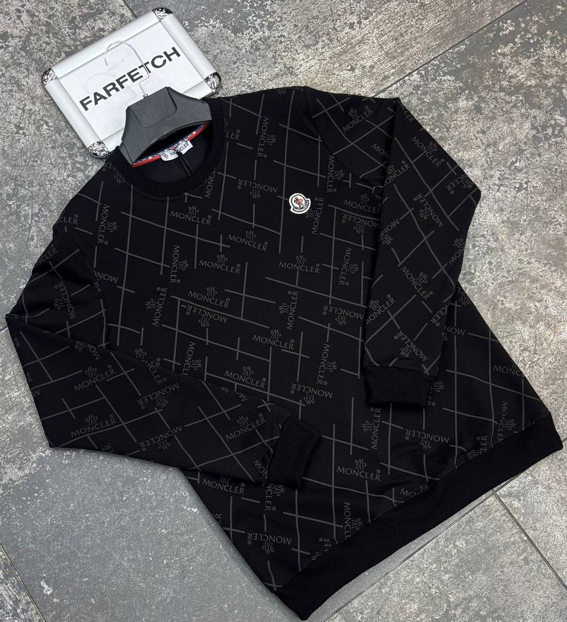 Moncler Μαύρη Long Μπλούζα