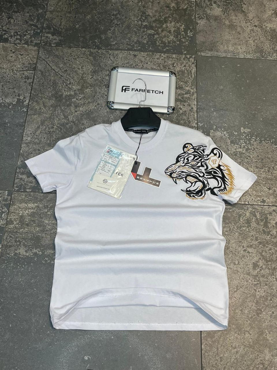 T-Shirt Μπλούζα Philip Plein Λευκή