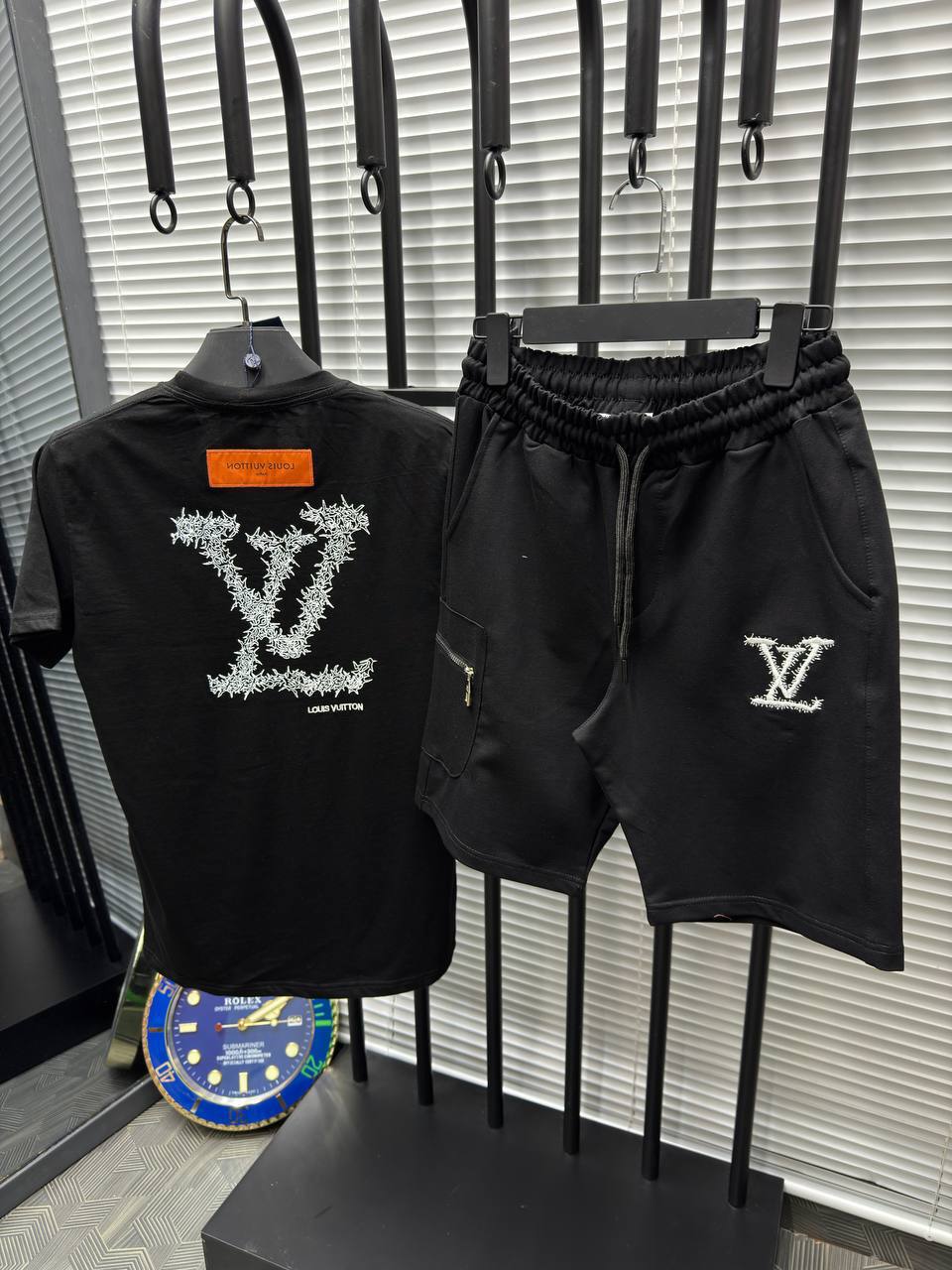 Σετ LνΝ Summer Tracksuit Μαύρο
