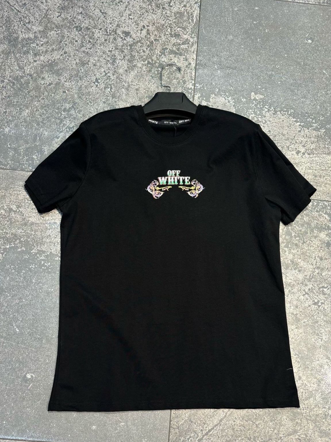 T-Shirt Μπλούζα Off White Μαύρη