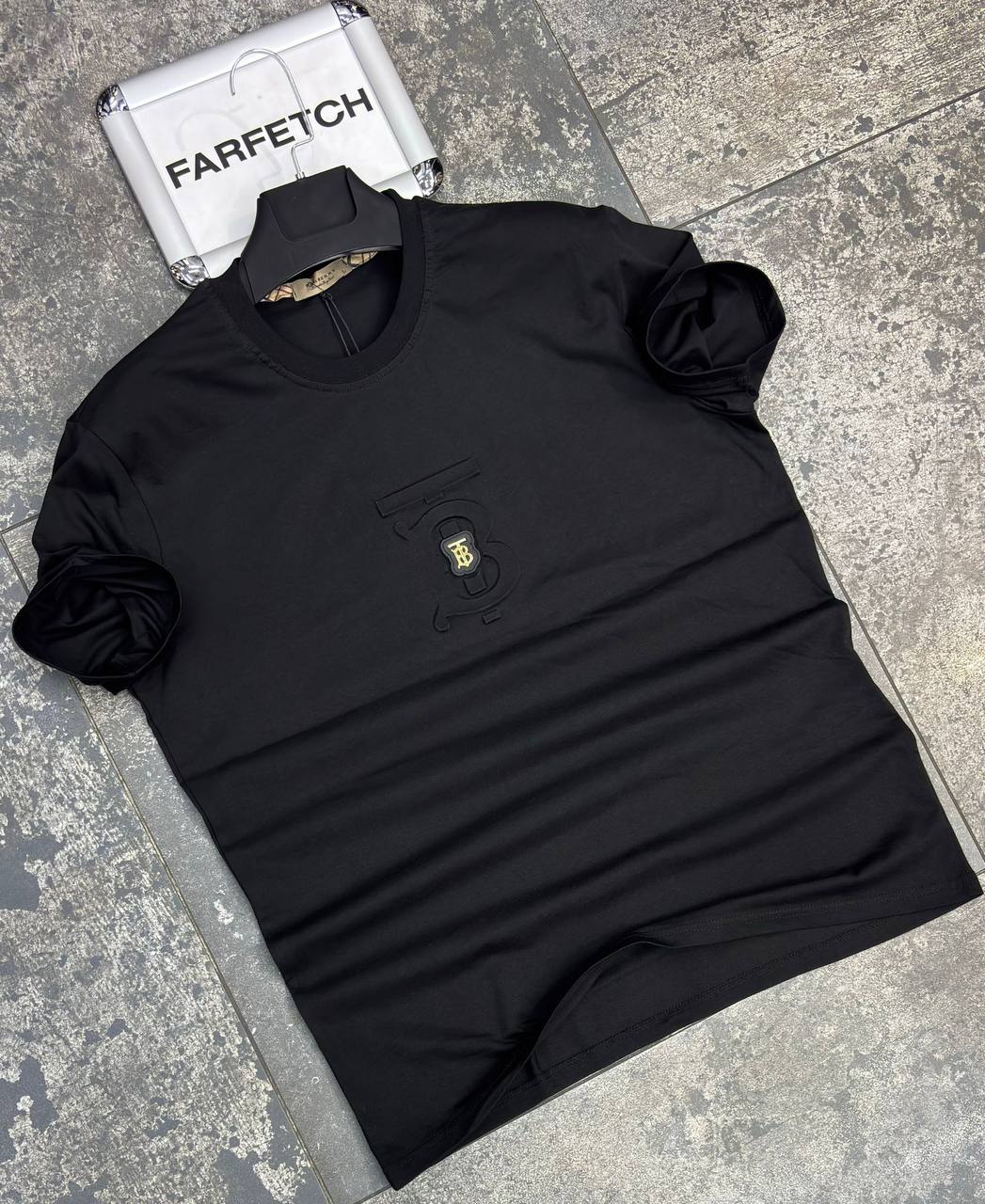T-Shirt Μπλούζα Burberry Μαύρη
