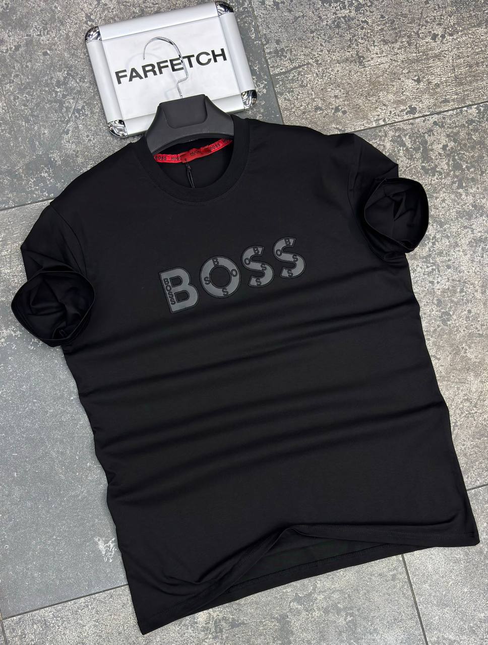 T-Shirt Μπλούζα Boss Μαύρη