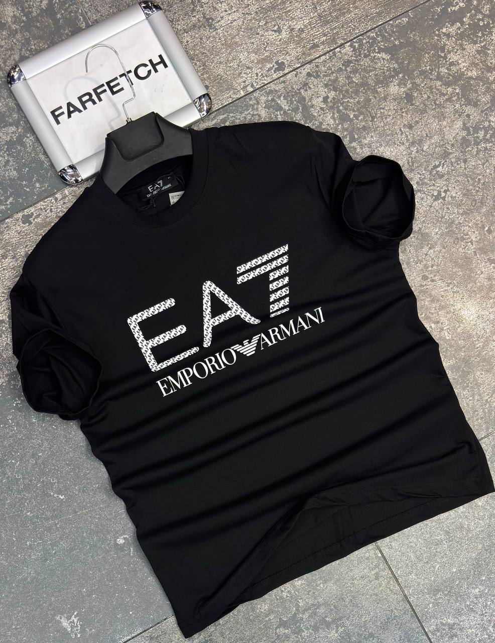 T-Shirt Μπλούζα Armani Μαύρη