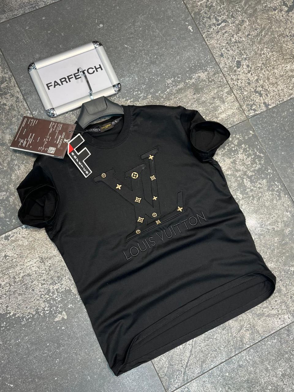 T-Shirt Μπλούζα LVT Μαύρη