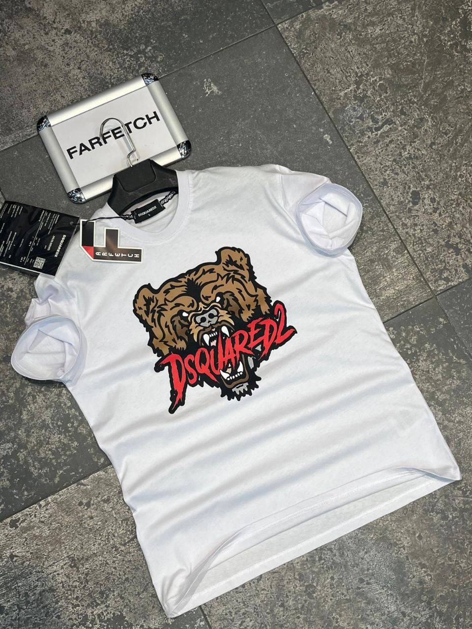 T-Shirt Μπλούζα Dsquared Λευκή