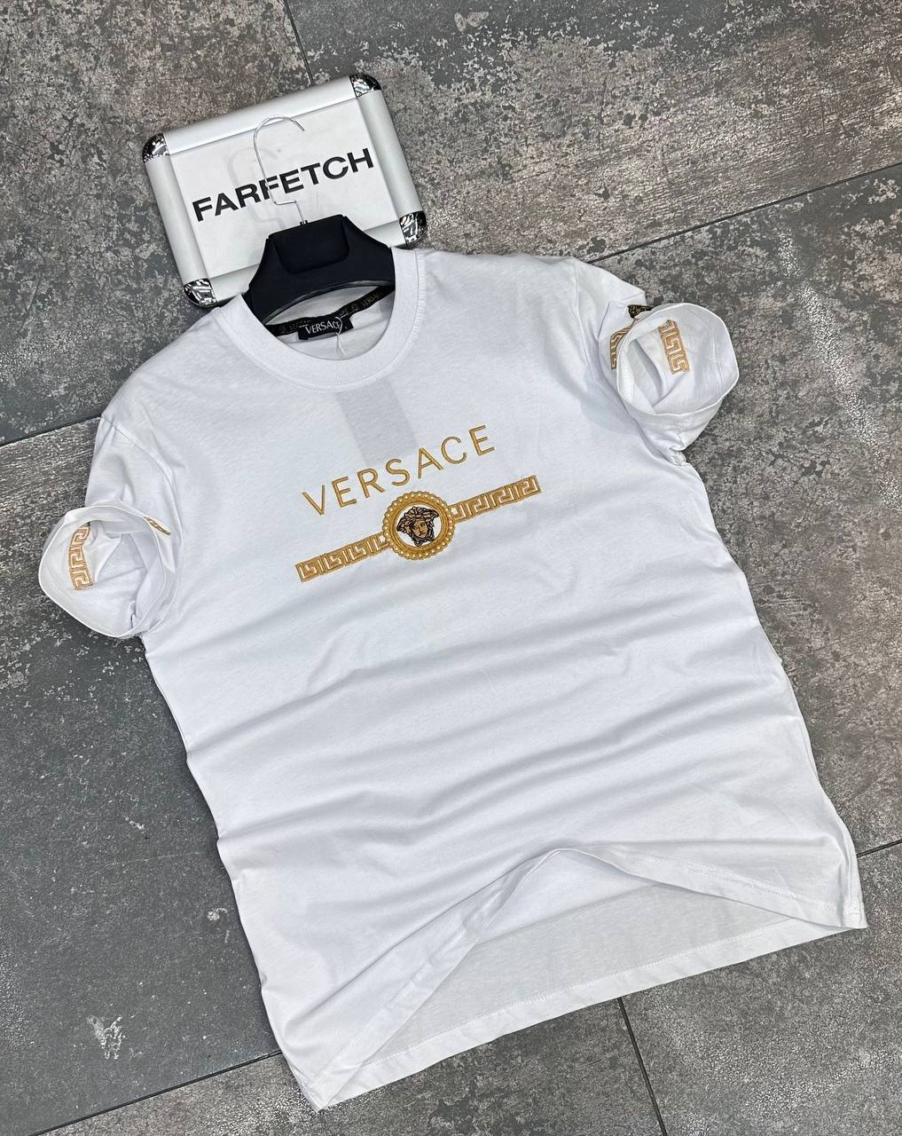 T-Shirt Μπλούζα Versace Άσπρη