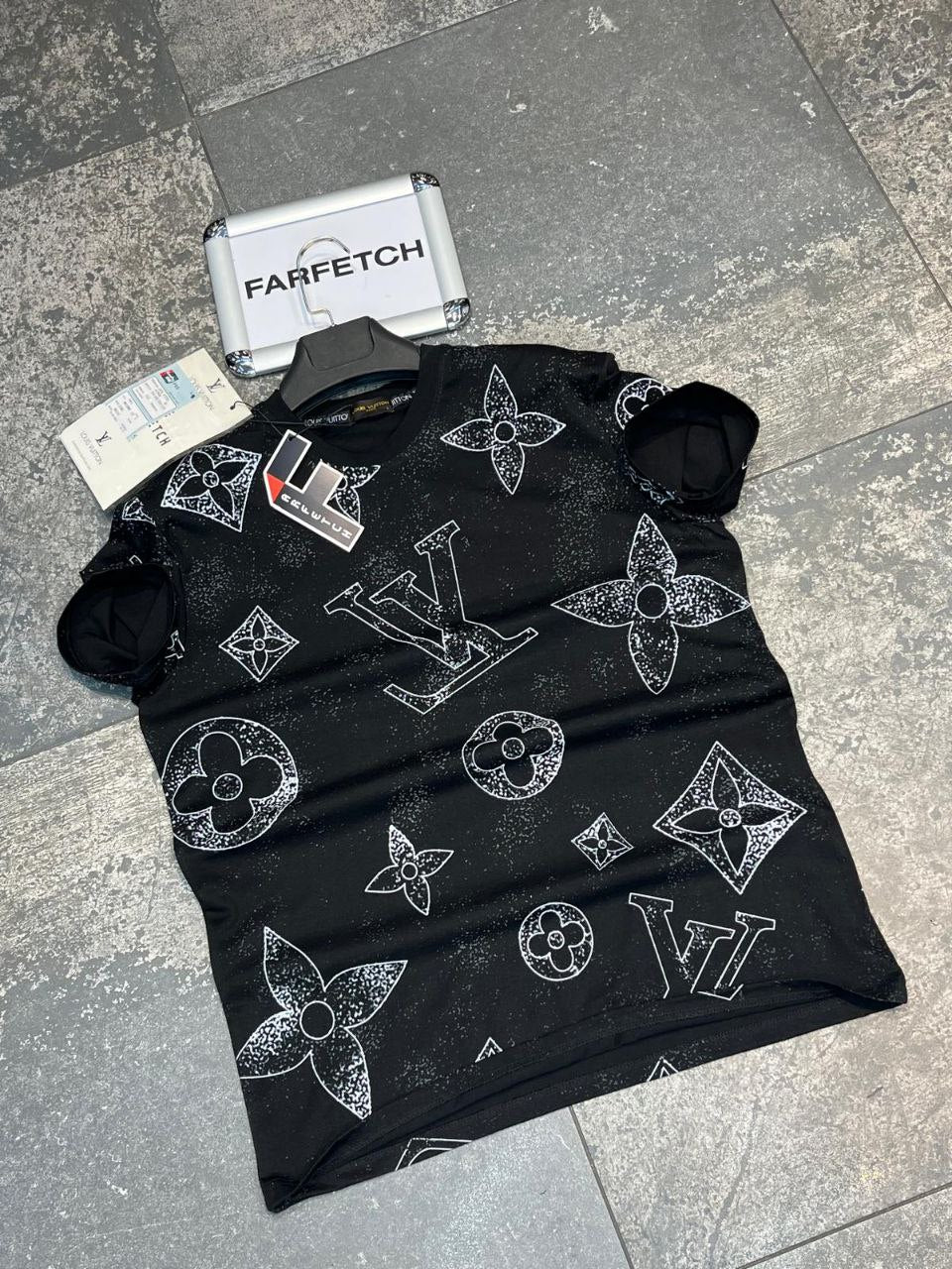 T-Shirt Μπλούζα LVT Μαύρη