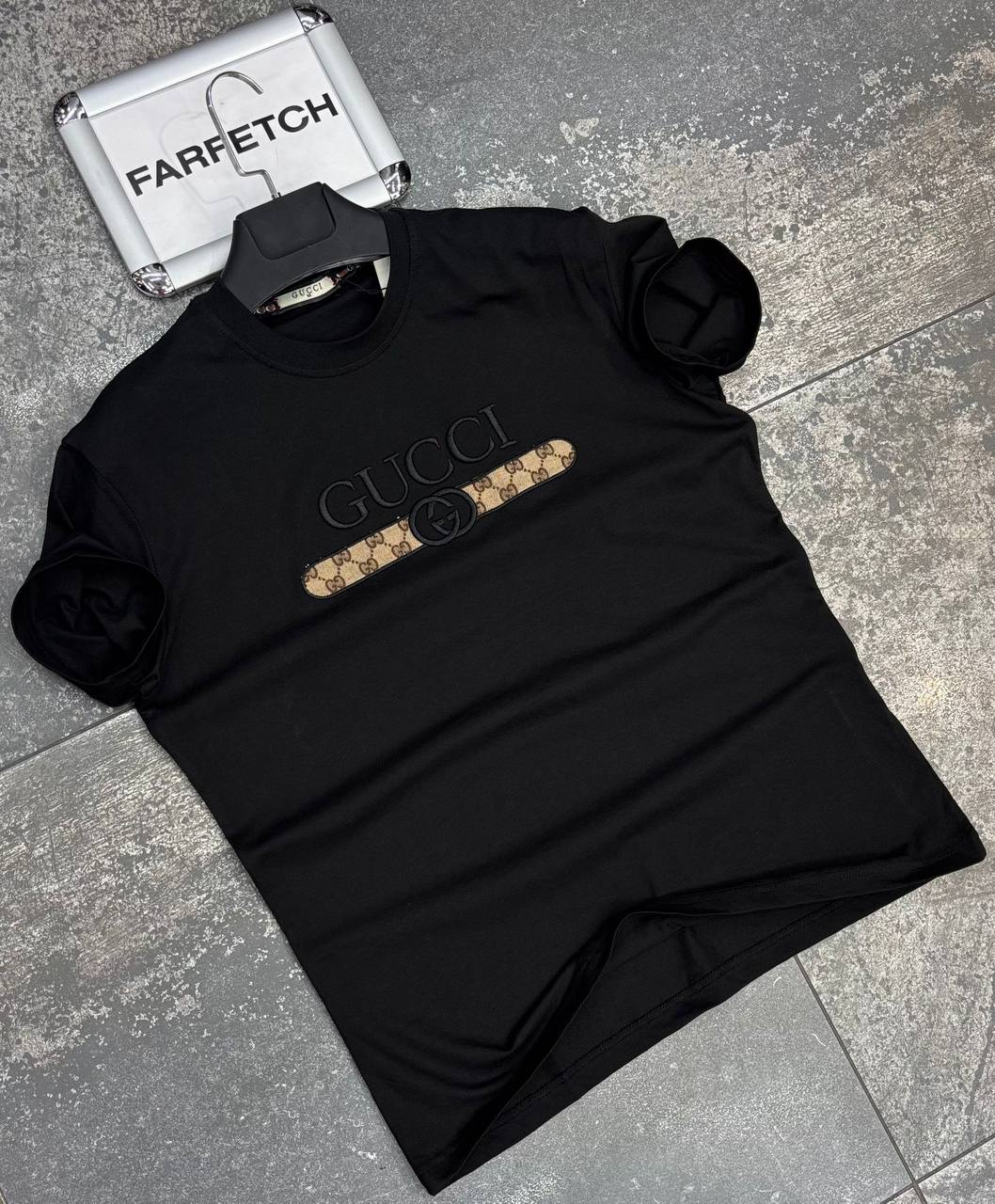 T-Shirt Μπλούζα Gucci Μαύρη