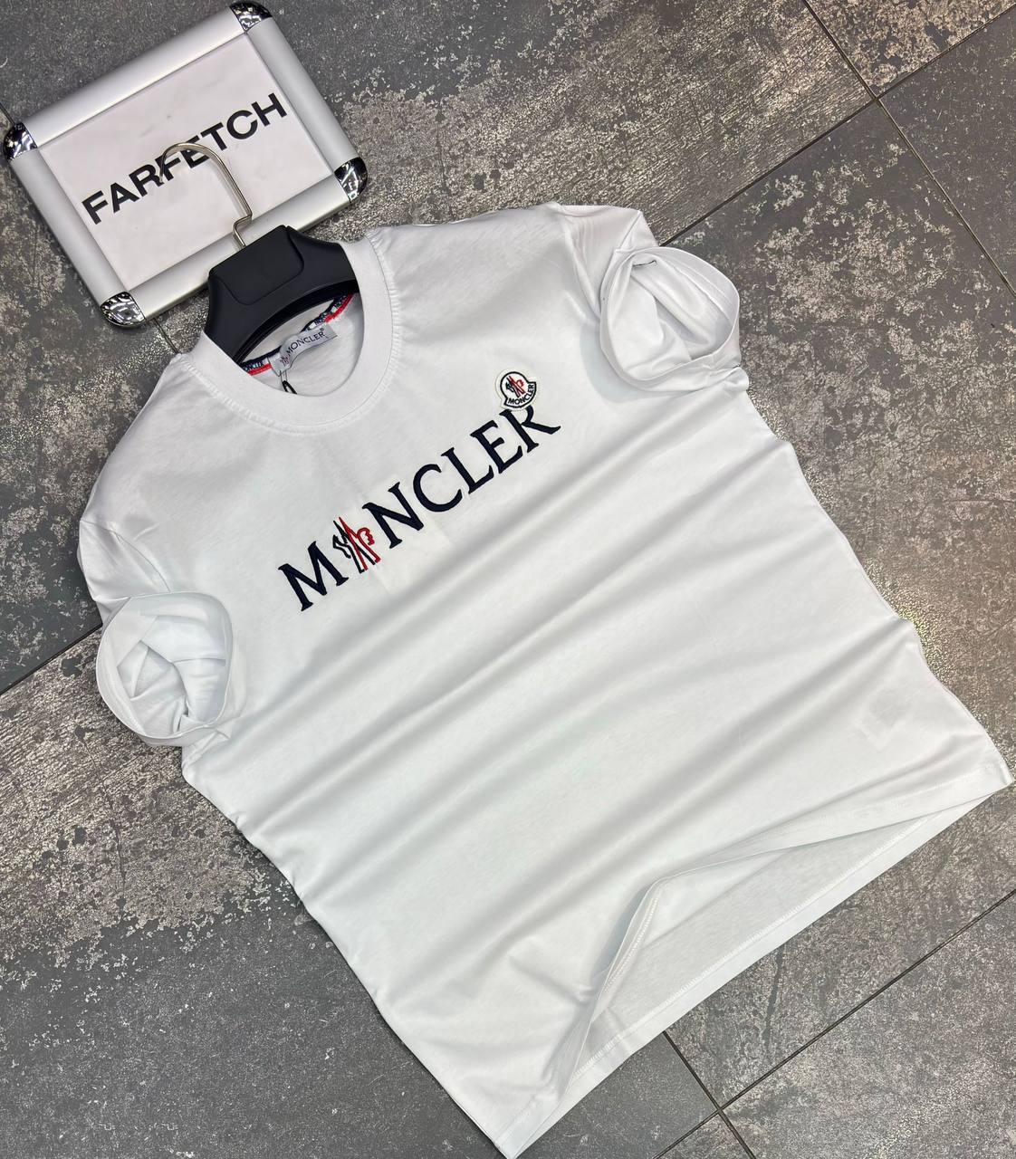 T-Shirt Μπλούζα Moncler Άσπρη