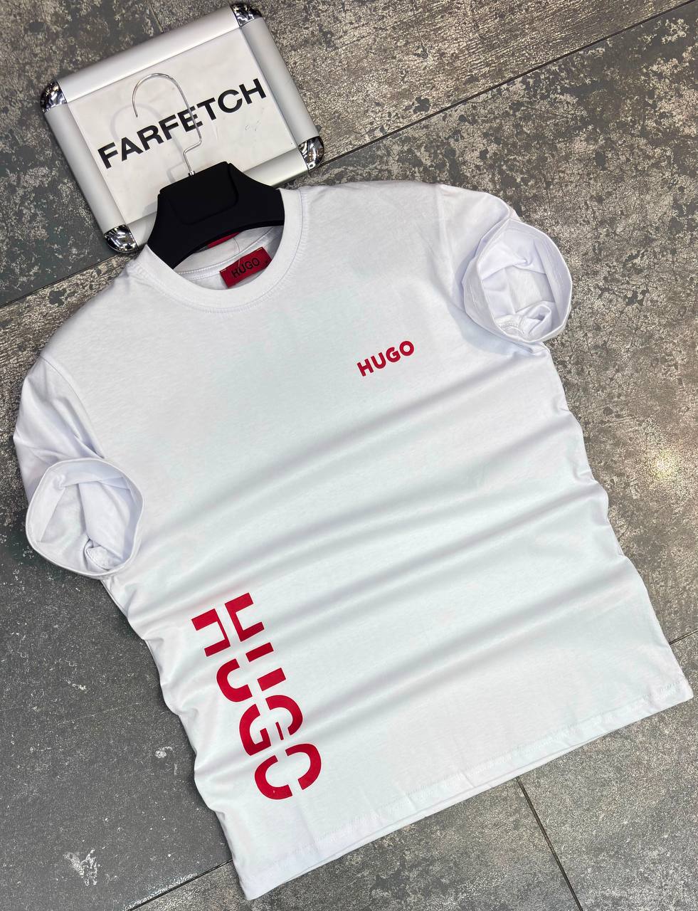 T-Shirt Μπλούζα Hugo Άσπρη