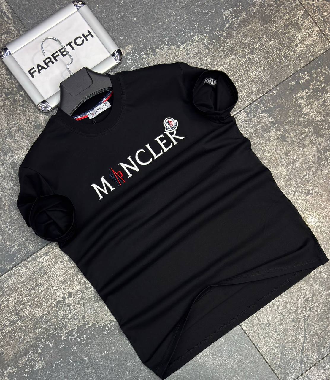 T-Shirt Μπλούζα Moncler Μαύρη