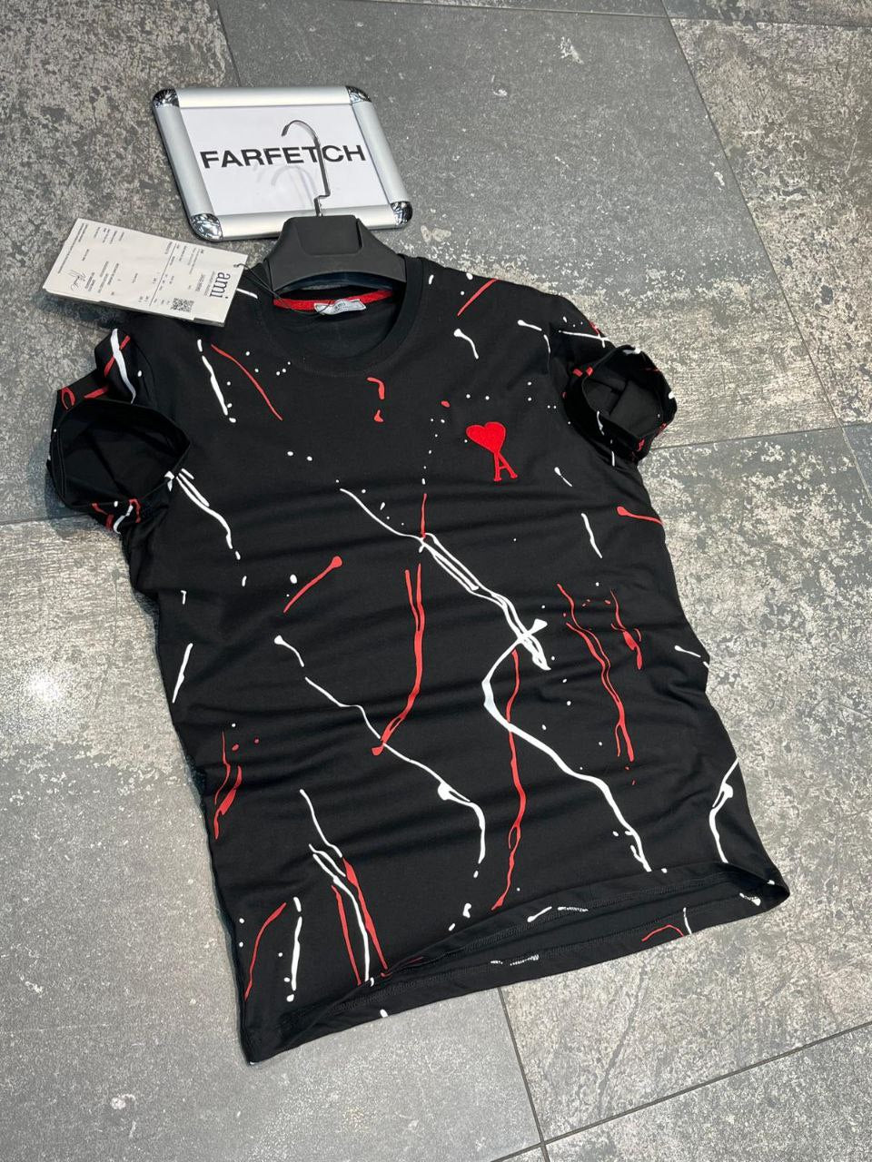 T-Shirt Μπλούζα Amiri Μαύρη