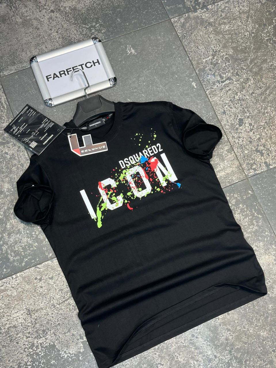 T-Shirt Μπλούζα Dsquared Μαύρη