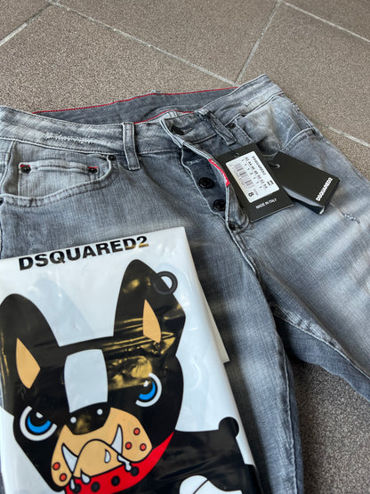 Jean Παντελόνι Dsquared2 LightGrey