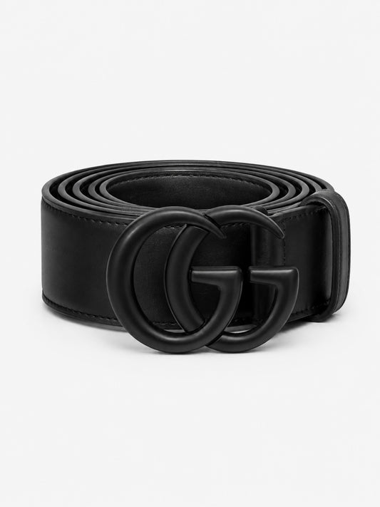 Ζώνη Δερμάτινη Gucci Black Matte