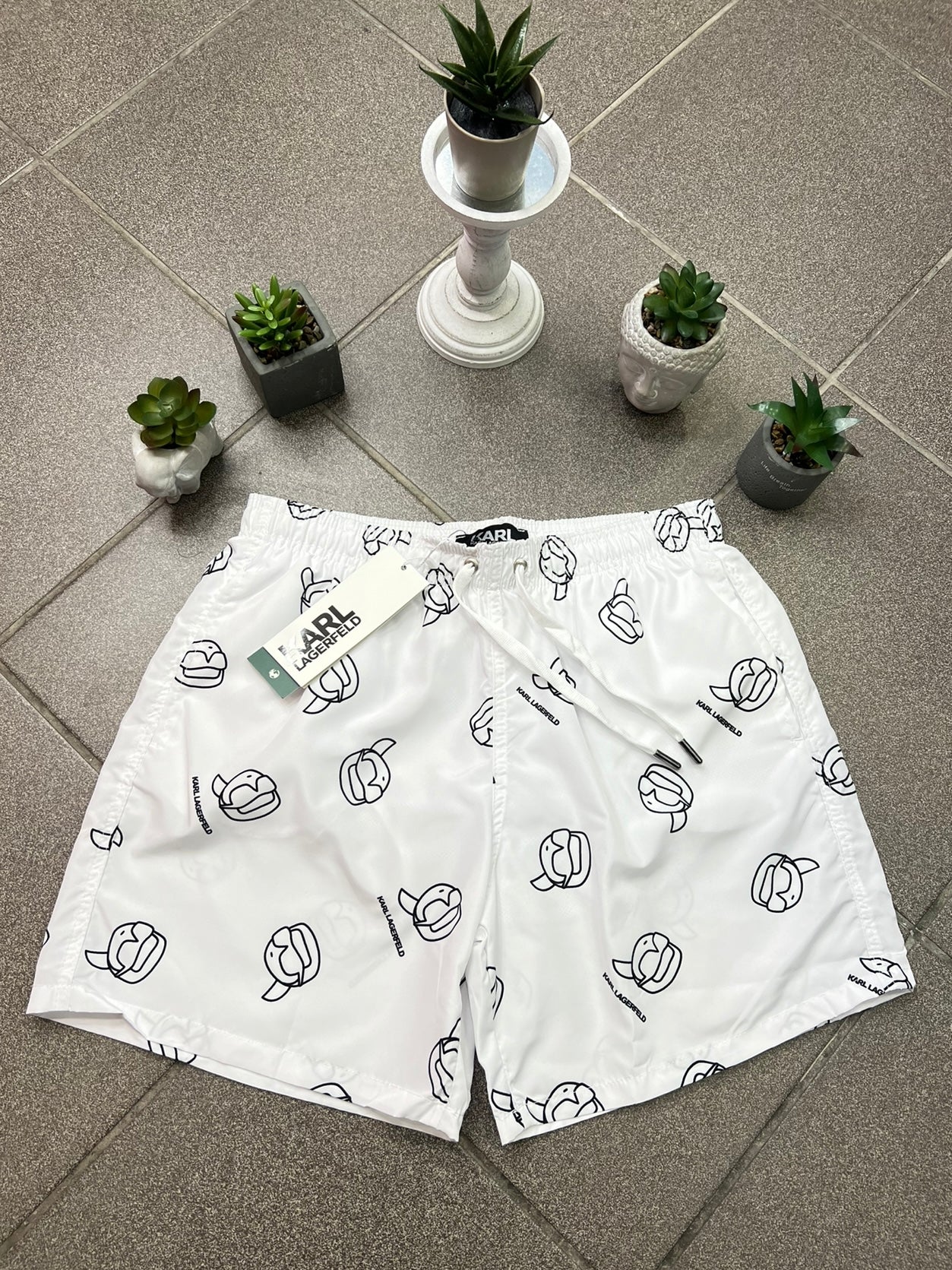 Karl Lagerfeld Μαγιό White Swimwear