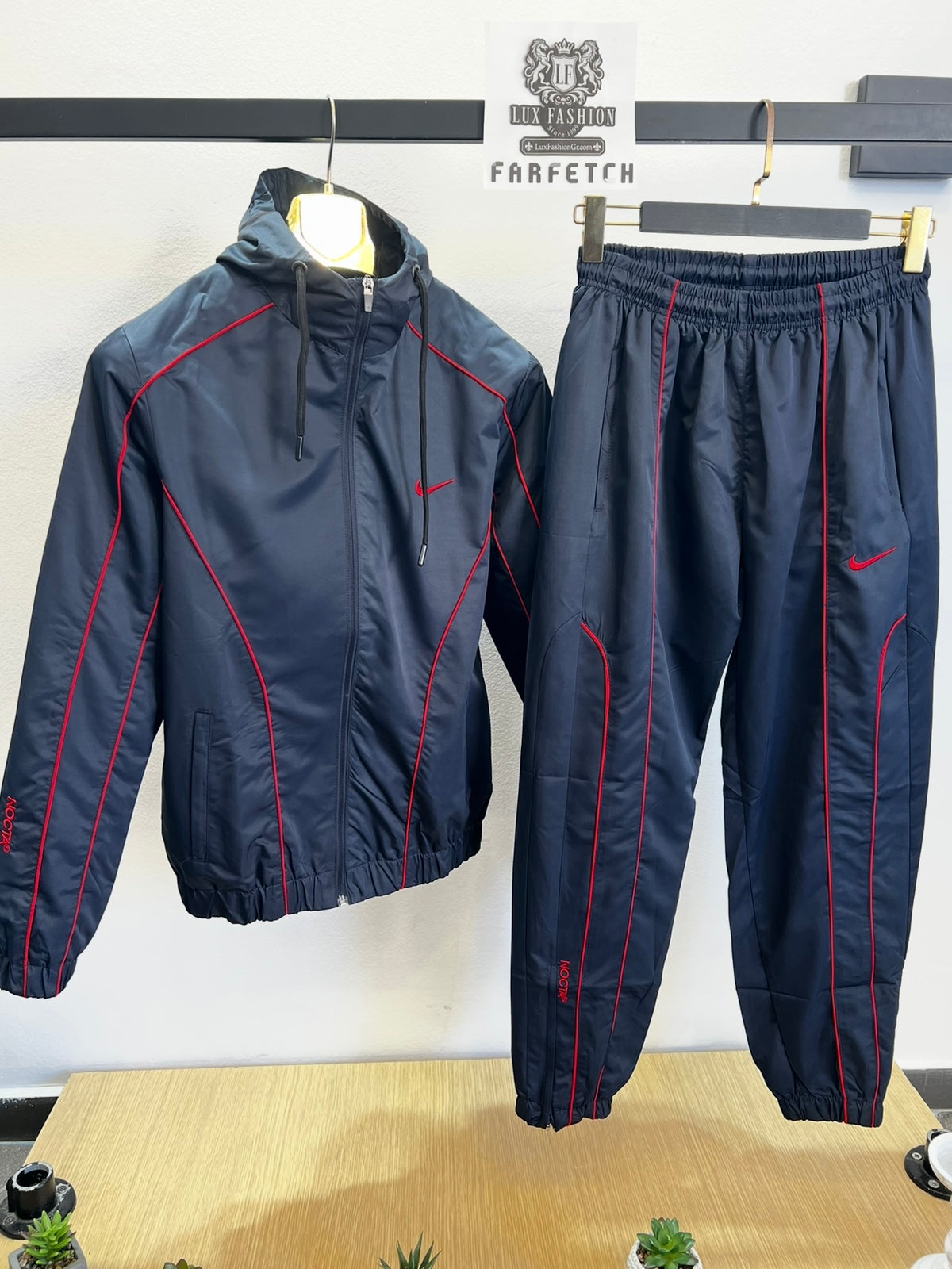WindProof Nike Nocta Tracksuit Σετ Μπλέ