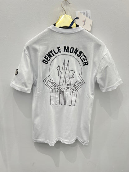3Α T-Shirt Moncler Over Fit Gentle Monster White