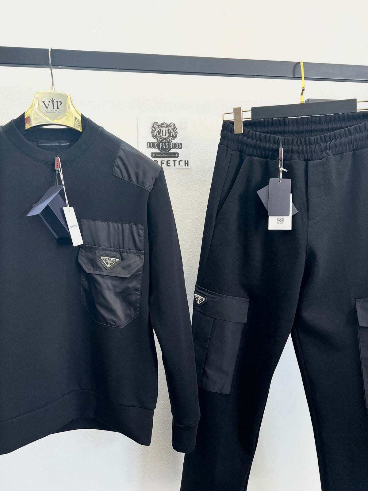 3A Σετ Prada Cargo Ultra Tracksuit Black