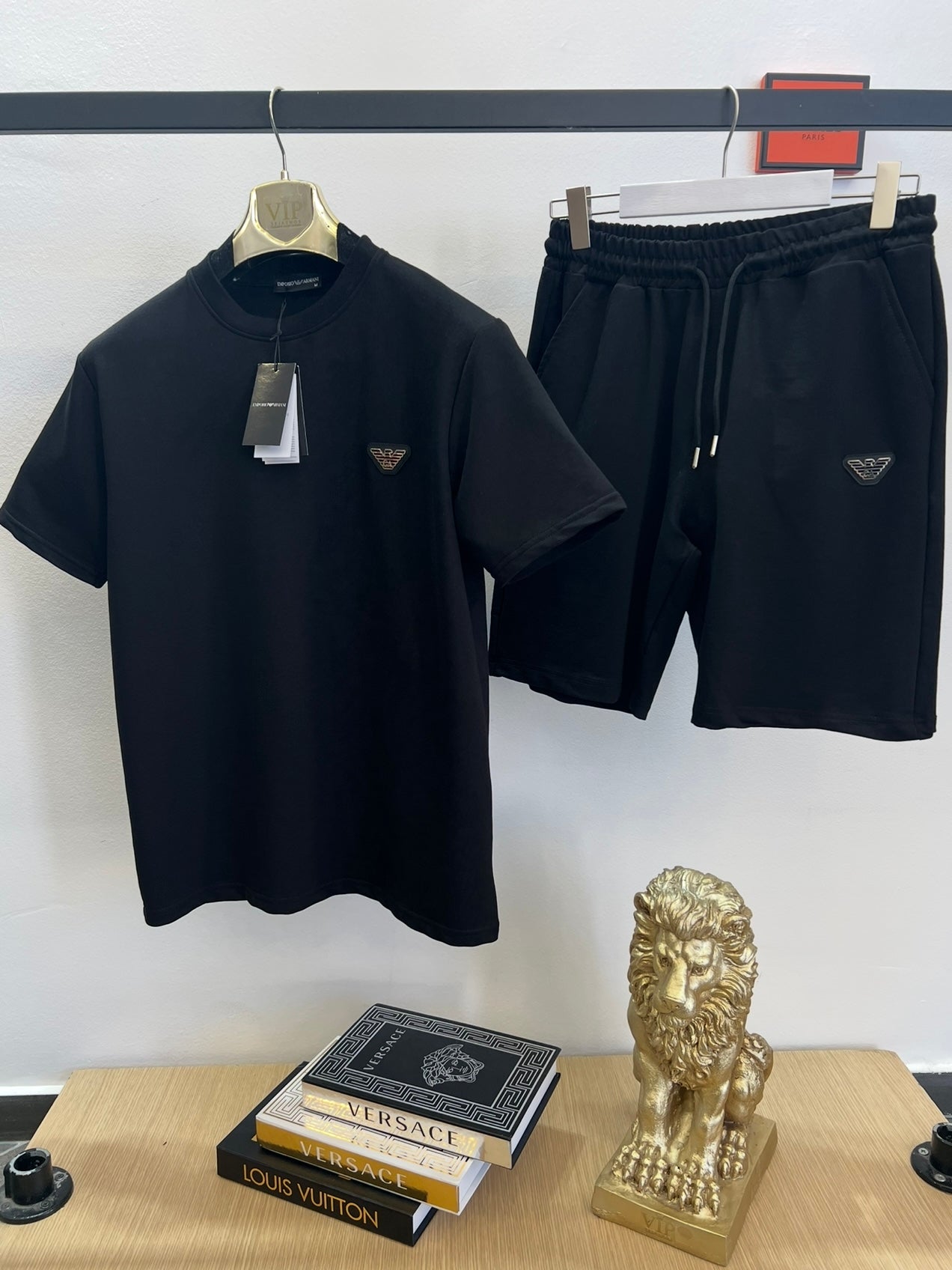 EA7 Summer Set Μαύρο Armani HQ
