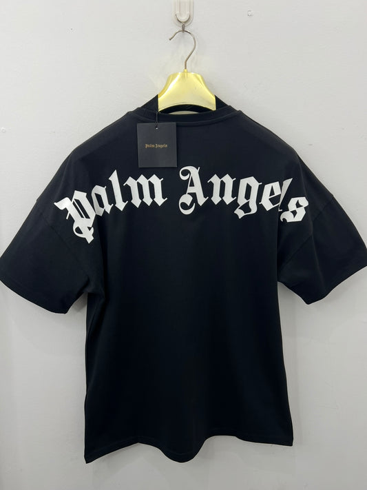 3A Palm Angels T-Shirt Oversized Μαύρο
