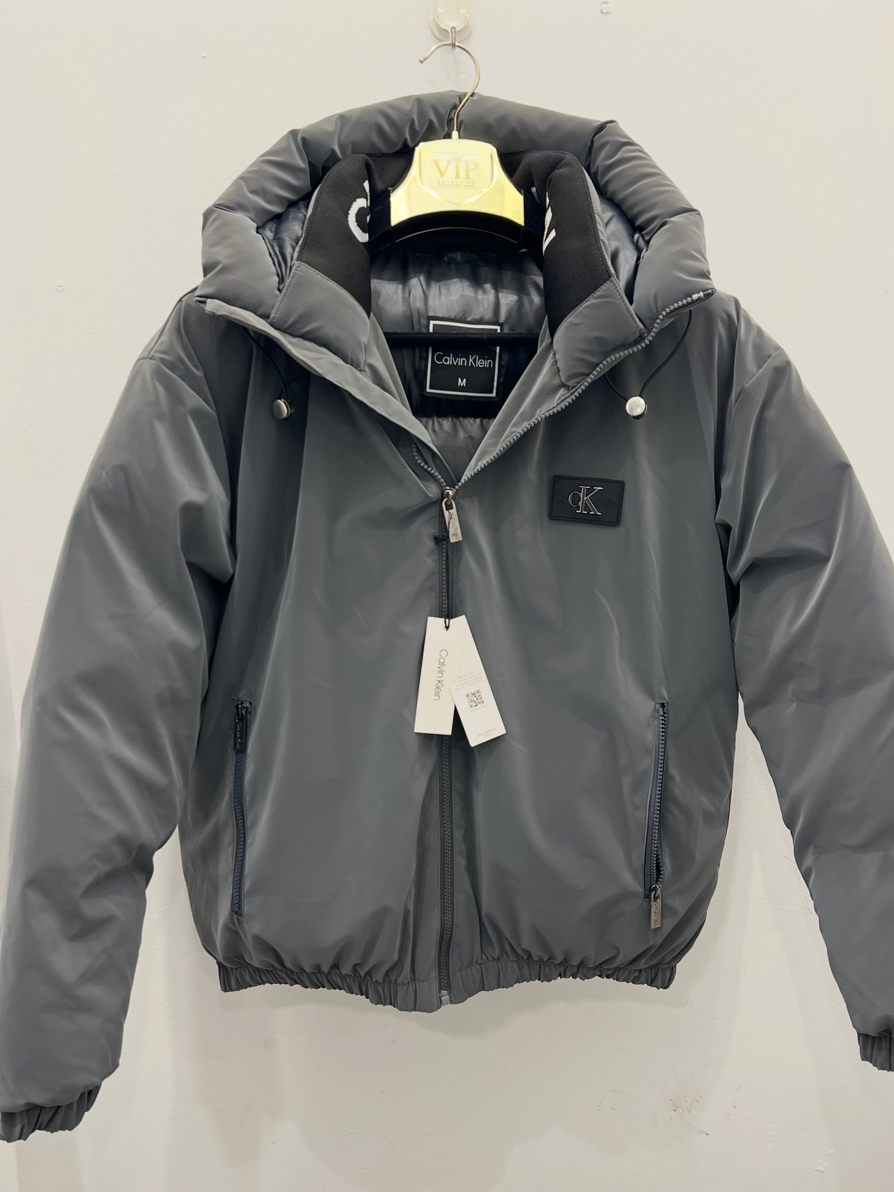 Jacket Γκρί Calvin Klein Wind/WarerProof 3A’