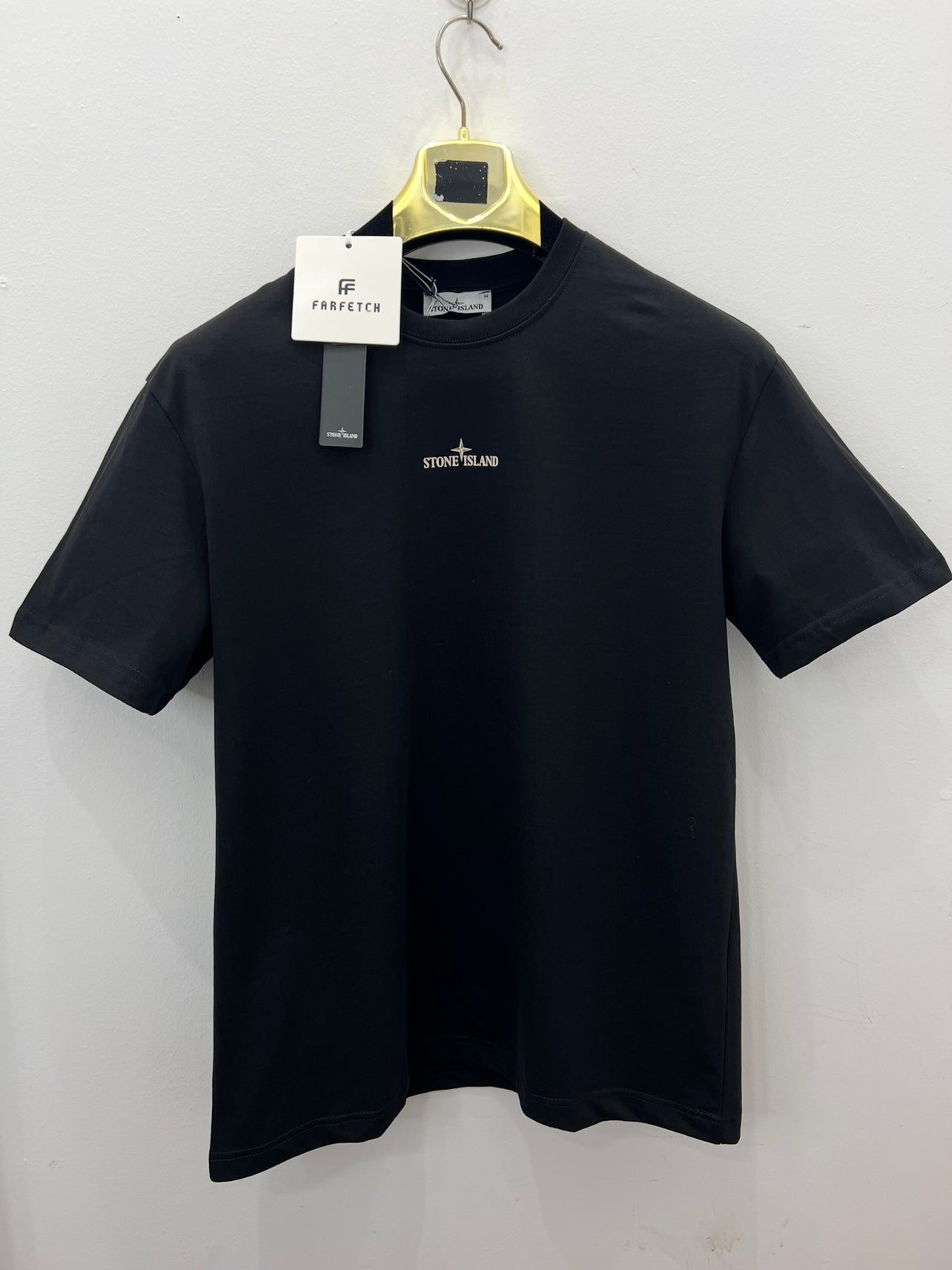 T-Shirt 3A Μαύρο Stone Island MAP