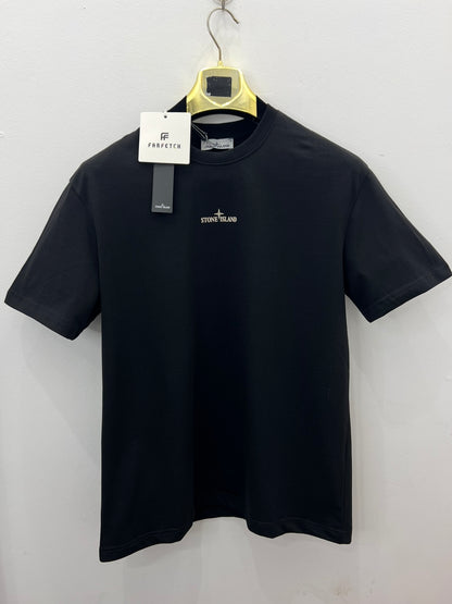 T-Shirt 3A Μαύρο Stone Island MAP