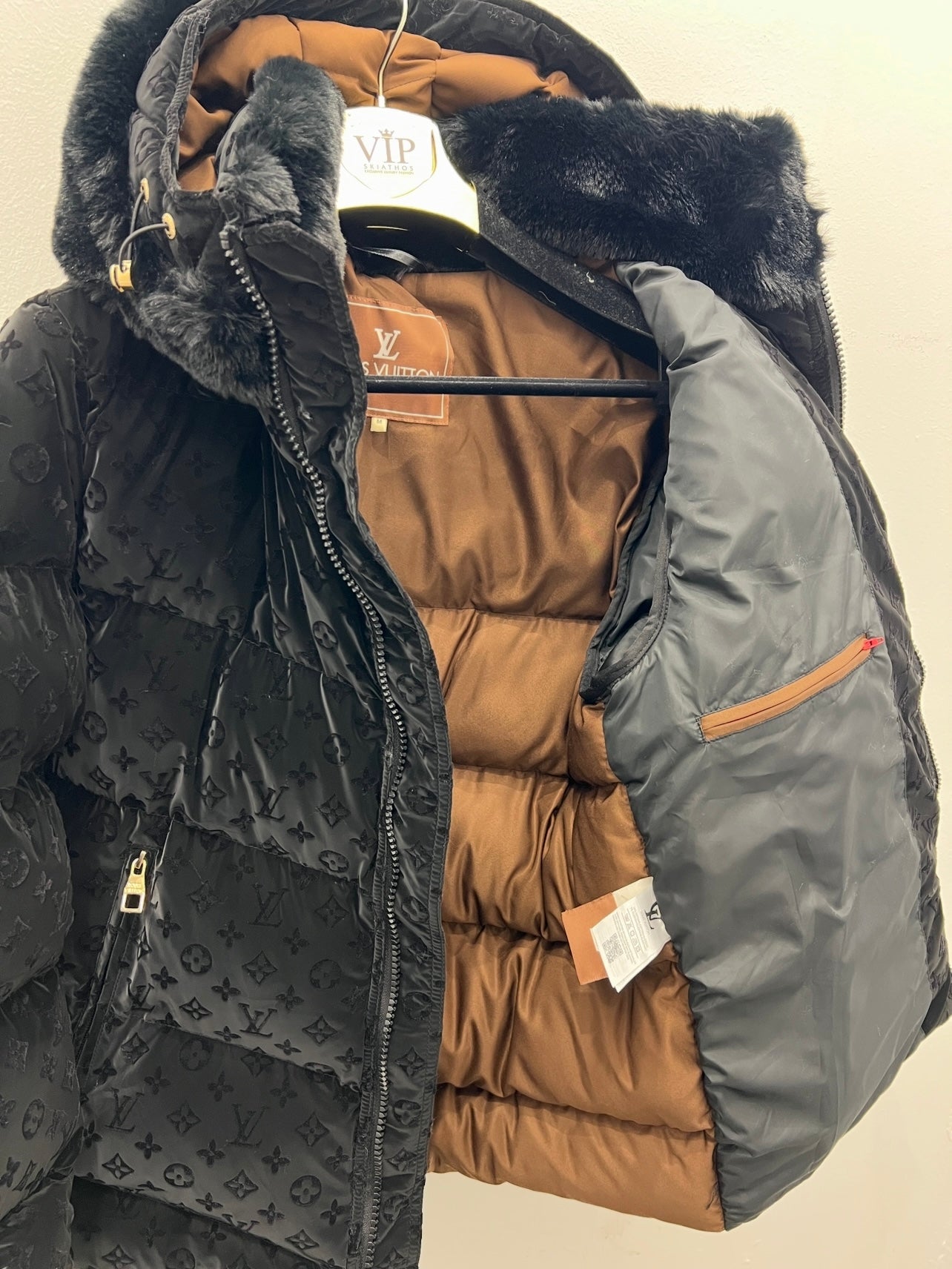 R Jacket Μαύρο Fur LsVn 3APlus