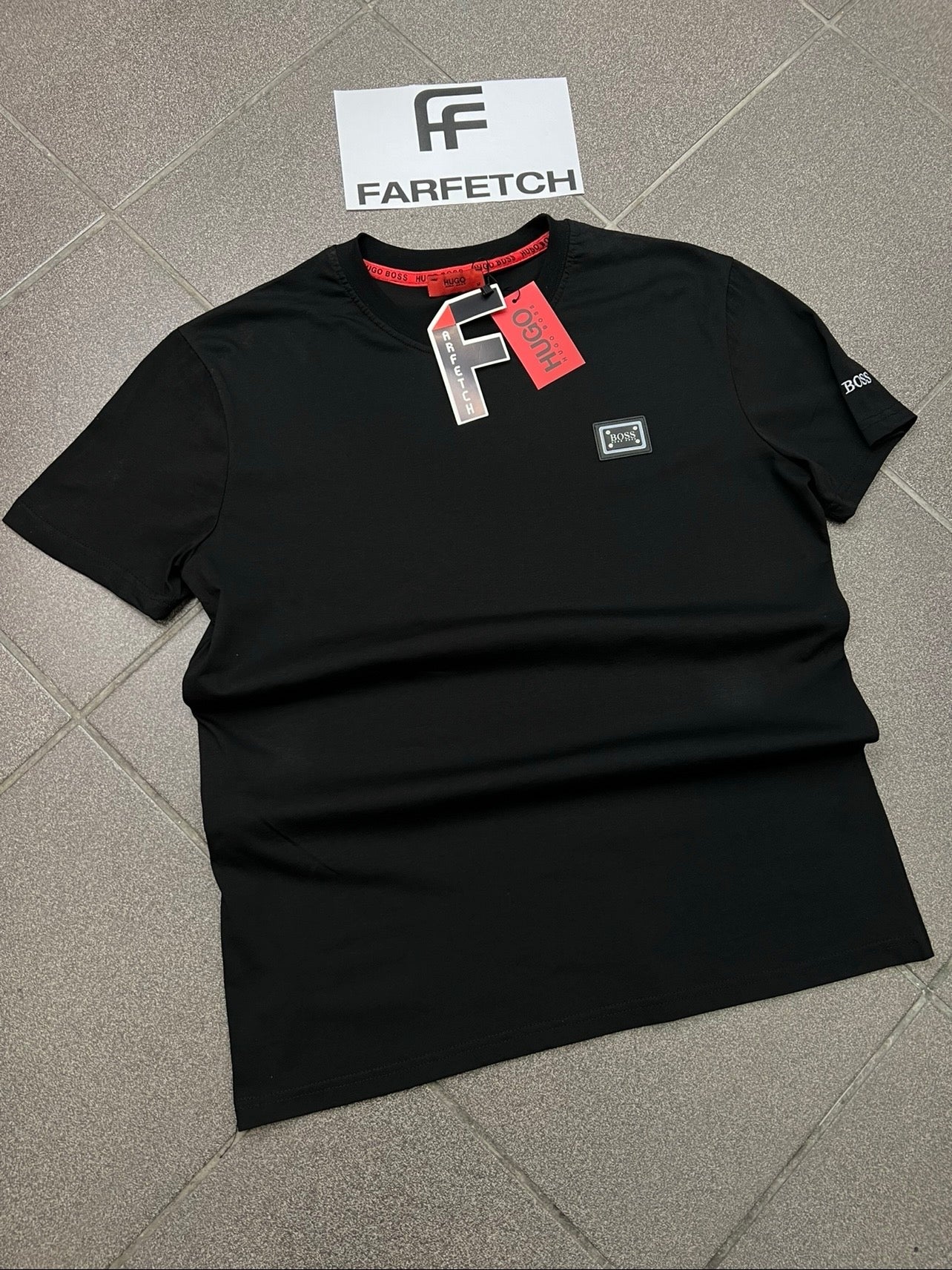 T-Shirt Μπλούζα Boss Μαύρη