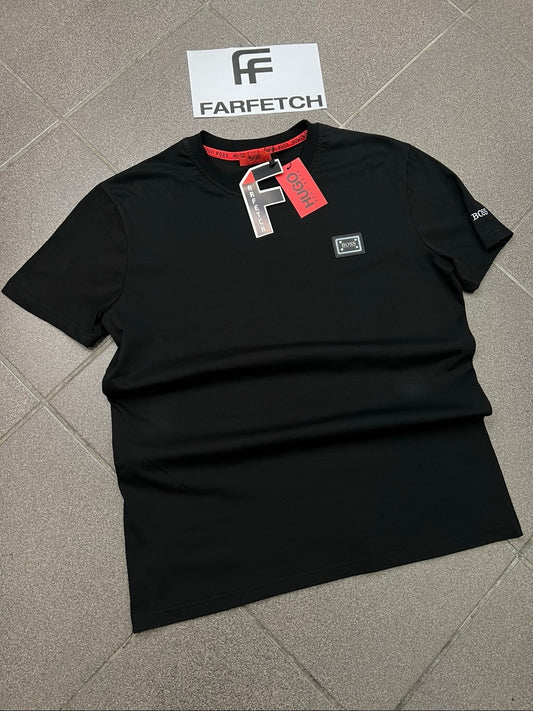 T-Shirt Μπλούζα Boss Μαύρη