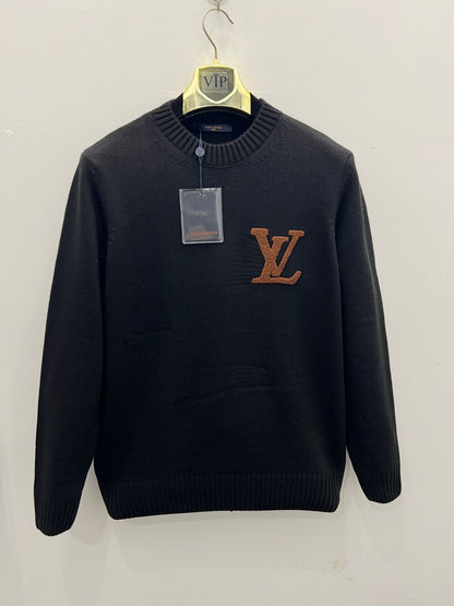 Sweater Πλεκτό LvN Μαύρο 3Α