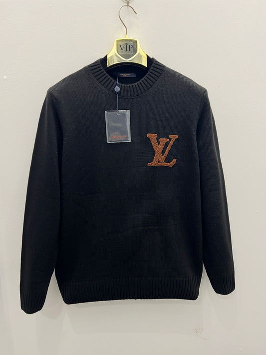 Sweater Πλεκτό LvN Μαύρο 3Α