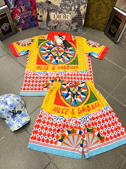 3Α Carreto Σετ Dolce & Gabbana Silk