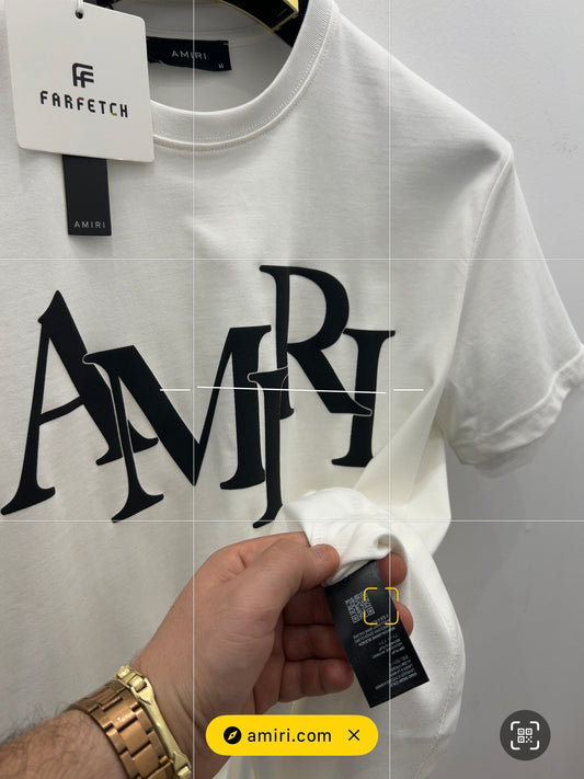 T-Shirt 3A Άσπρο Amiri SE