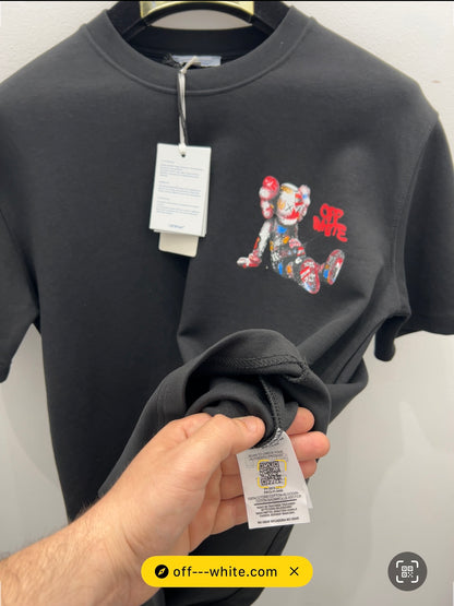 Σετ Over 3Α Off White Μαύρο