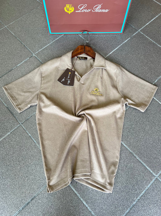Μπλούζα Loro Piana Polo Καφέ