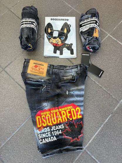 Jean Βερμούδα Dsquared2 DarkGrey
