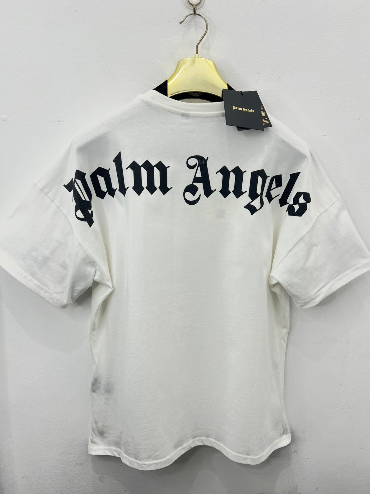 3A Palm Angels T-Shirt Oversized Λευκό