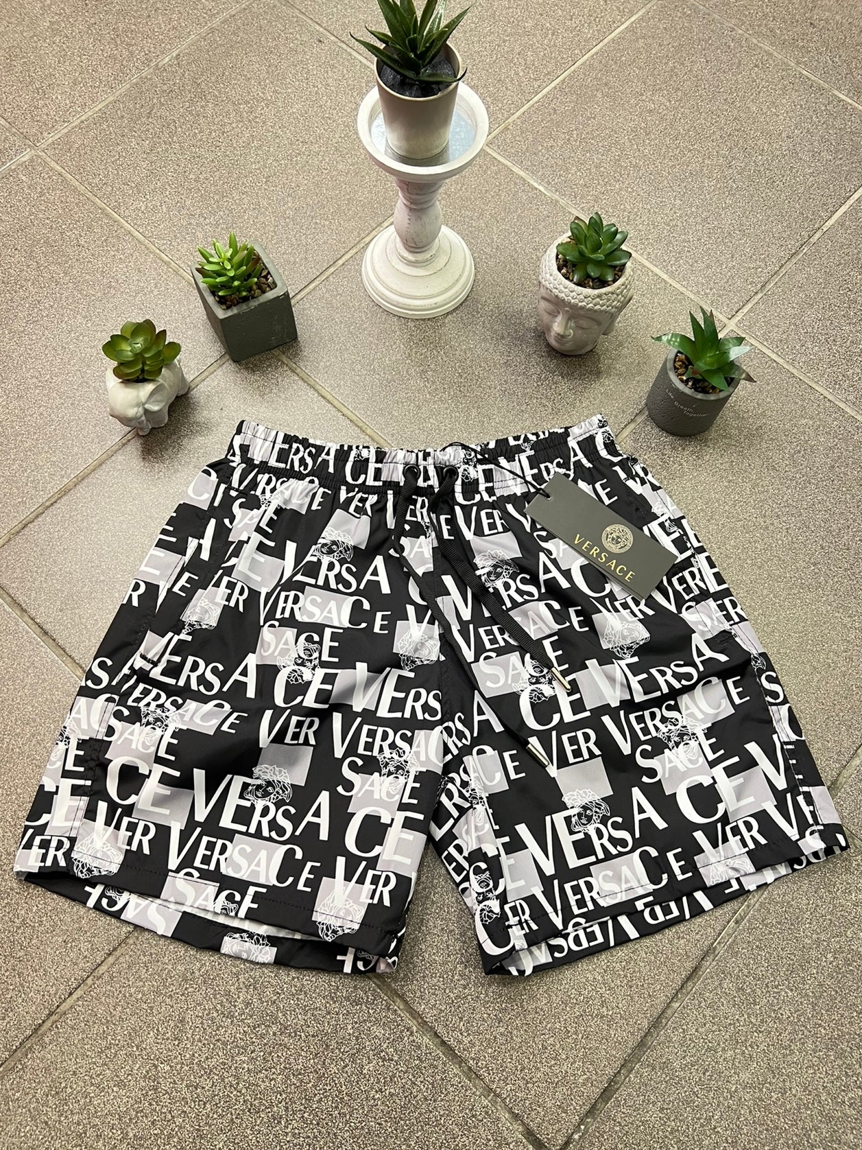 Versace Μαγιό Black Swimwear