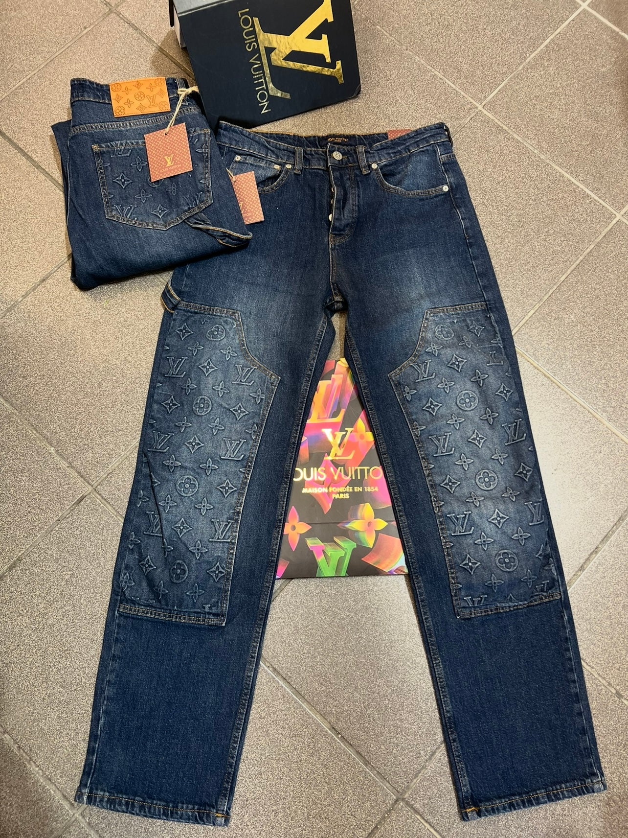 Jean Παντελόνι LsVn Denim Blue Buggy