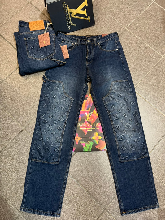Jean Παντελόνι LsVn Denim Blue Buggy