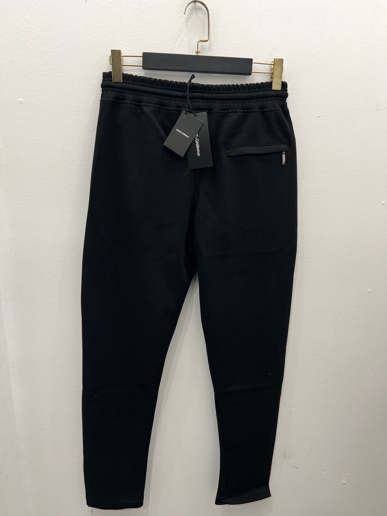 Μαύρο Παντελόνι Pique Dolce & Gabbana