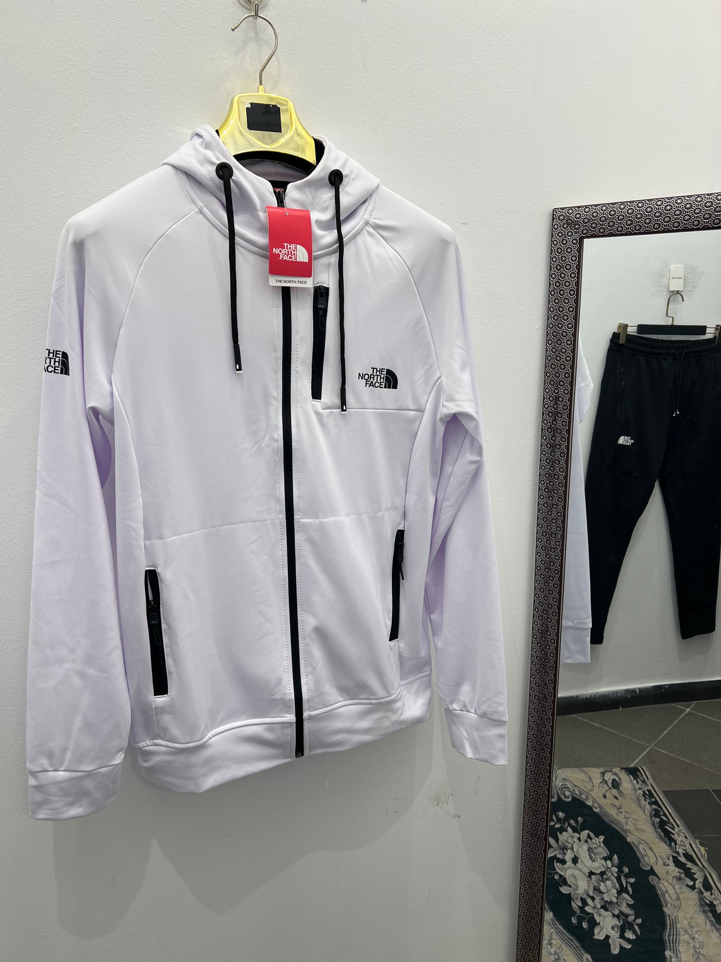 Σετ Φόρμας North Face Ασπρόμαυρο