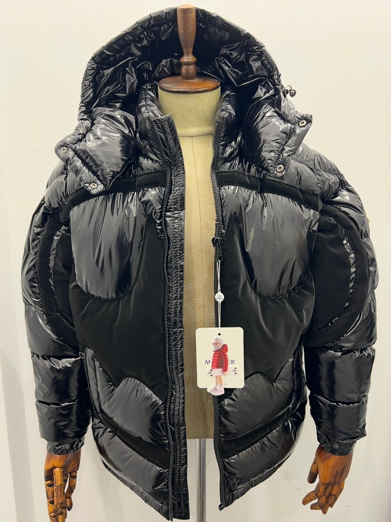 Moncler Μάυρο Jacket X Batman 3Α