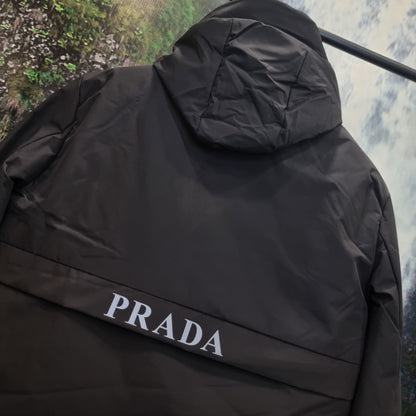 Μπουφάν Coat Prada Jacket Full Black