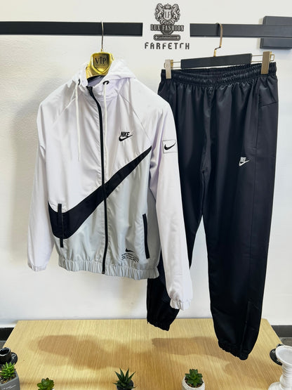 WindProof Nike Tm Tracksuit Σετ Άσπρο