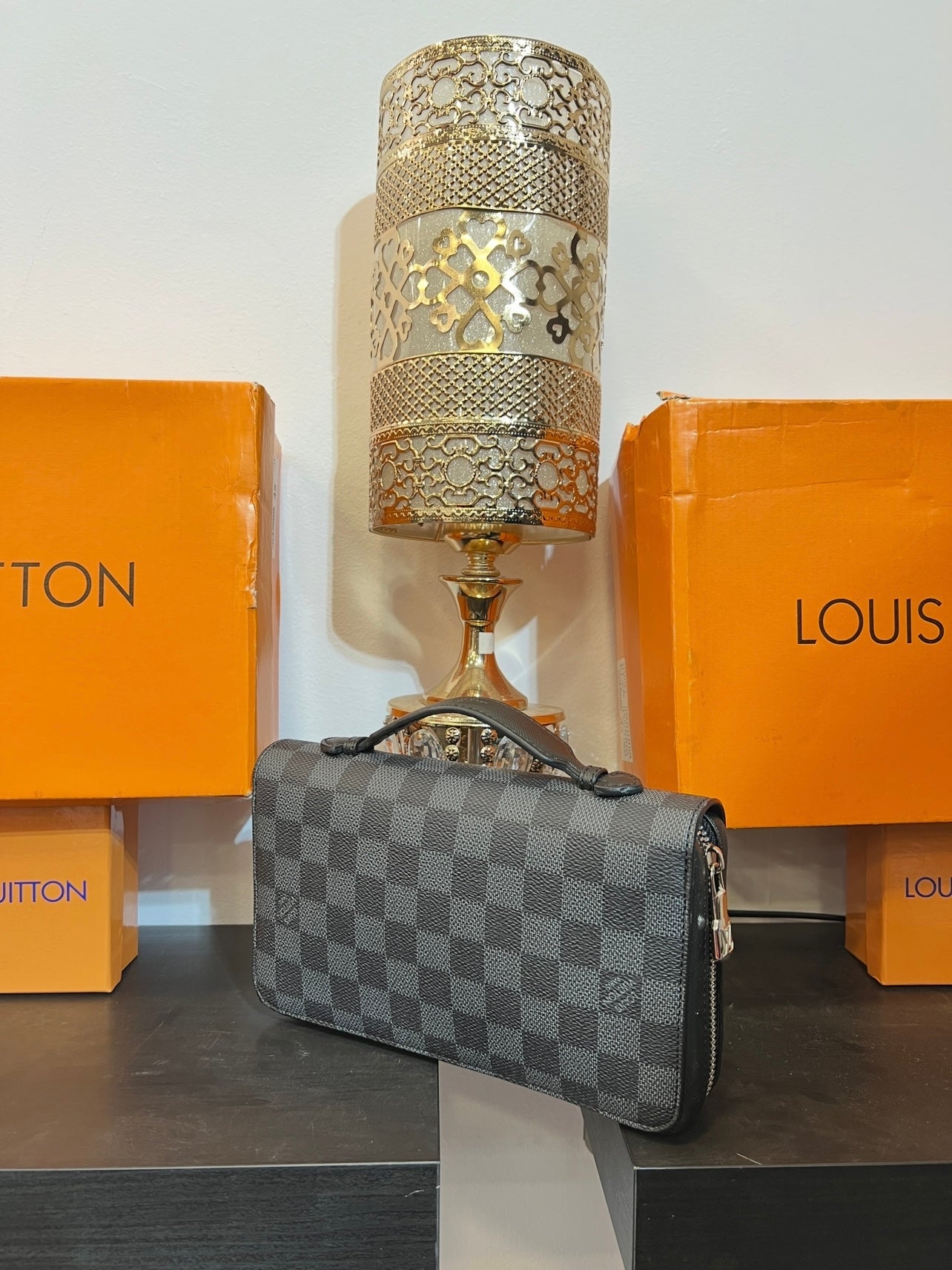 Wallet Μαύρο LV HandBag