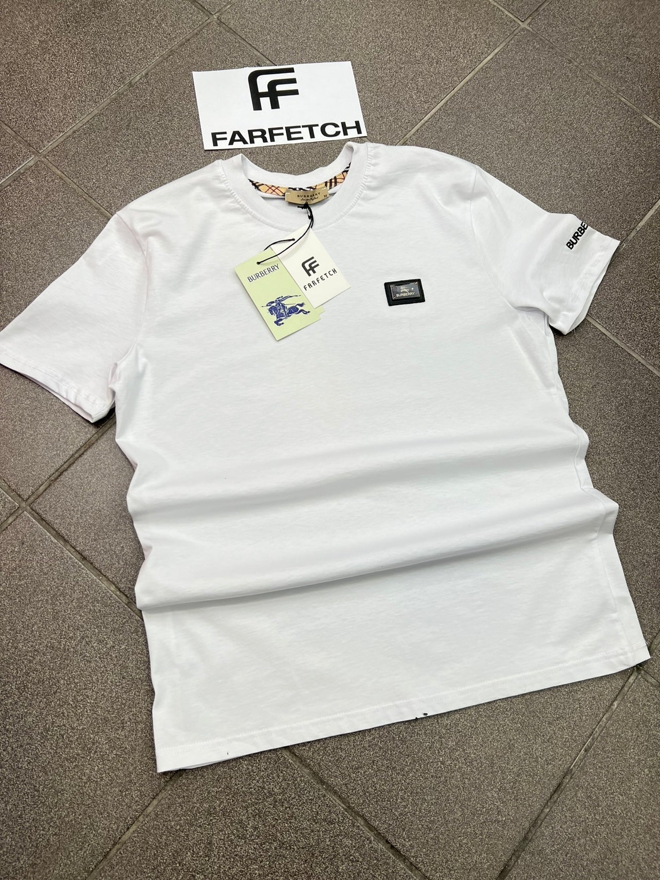 T-Shirt Μπλούζα Burberry Άσπρη