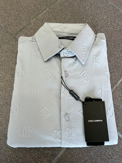 Πουκάμισο Dolce & Gabbana Γκρί